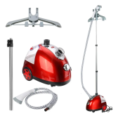 Imagem da oferta Steamer Vaporizador Passador De Roupas Vermelho 2000w 220v