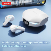 Imagem da oferta Novo lenovo gm2 pro max sem fio bluetooth 5.4 fones de ouvido led display digital à prova dwaterproof água com cancela