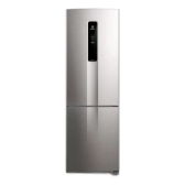 Imagem da oferta Geladeira Electrolux DB44S Frost Free 400L Efficient AutoSense Inverse cor Inox Look 127V