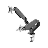 Imagem da oferta Suporte Duplo de Monitor KABUM! essentials + KBM! GAMING SME210 Articulado Pistão a gás Monitores de 10 a 32 pol