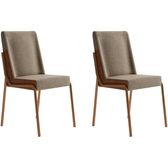 Imagem da oferta Conjunto 2 Cadeiras de Jantar Hug 1749 Carraro