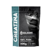 Imagem da oferta Creatina Monohidratada 500g - 100% Pura Importada - Soldiers Nutrition