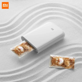 Imagem da oferta Xiaomi mijia ar impressora 300dpi portátil foto mini bolso com diy compartilhar 500mah impressora de imagem bolso traba