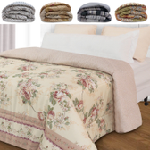 Imagem da oferta Edredom Casal Antialérgico Dupla Face Estampado 235x190cm Estampa Sortida