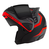 Imagem da oferta Capacete Robocop Moto Articulado Fechado Vpro Jet 3 Vis Fume