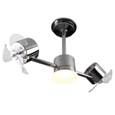 Imagem da oferta Ventilador de Teto Treviso Infinit LED Cromado Contrl Remoto