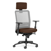 Imagem da oferta Cadeira Flexform Tecton HD Graphite Coffee