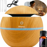 Imagem da oferta Umidificador Purificador De Ar Ambiente KaizuUltrassônico Silencioso Eletrico Usb Bivolt ParaQuarto Bebe