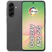 Imagem da oferta Smartphone Samsung Galaxy A56 128GB 5G 8GB RAM Preto 6,7" Câm Tripla + Selfie 12MP