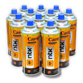 Imagem da oferta 12 Latas Refil Gás Campgás Ntk 227g P/ Fogareiro Maçarico