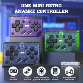 Imagem da oferta Mini Controle Retrô sem Fio IINE Mini Retro Bluetooth