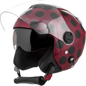 Imagem da oferta Pro Tork Capacete New Atomic Joaninha Tam 56