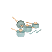 Imagem da oferta Jogo de Panelas  Antiaderente Ceramic Life 6 Peças Botanika com Indução Verde | Loja Oficial