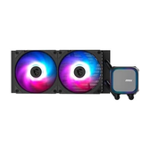 Imagem da oferta Water Cooler MSI MAG Coreliquid A13 ARGB 240mm Intel e AMD Preto - MAG CORELIQUID A13 240