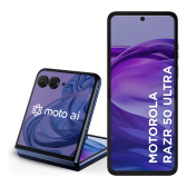 Imagem da oferta Smartphone Motorola Razr 50 Ultra - 512GB 24GB (12GB RAM+12GB Ram Boost) Tela dobrável 6,9" pOLED e externa 4 Moto A