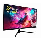 Imagem da oferta Monitor Gamer Rise Mode 32" 2K 165hz 1ms IPS Preto HDMI e DisplayPort sRGB 99% Suporte Vesa - RM-MOG-32F1652K-B