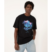 Imagem da oferta camiseta de algodão manga curta avatar preto