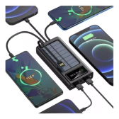 Imagem da oferta Carregador Portátil Power Bank Placa Solar 2.4a 5 Em 1
