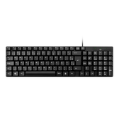 Imagem da oferta Teclado Com Fio Compacto Conexão USB Cabo de 120cm Resistente Água Preto Multi (Multilaser) - TC193
