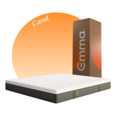 Imagem da oferta Colchão Emma Original Casal - Tecnologia Alemã Cor Branco/Cinza