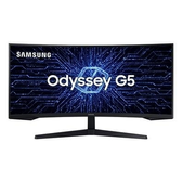 Imagem da oferta Monitor Gamer Curvo Samsung Odyssey G5 34" WQHD Ultrawide 165Hz 1ms HDMI e DP Freesync Premium Preto - LC34G55TWWL