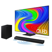 Imagem da oferta Smart TV Samsung 55" QLED 4K 55Q65D 2024 + Soundbar Samsung HW-B550/ZD