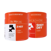 Imagem da oferta Kit Queima Calórica Extrema: Shot Dry + 2 Hot - Max Titanium