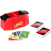 Imagem da oferta UNO Jogo de Tabuleiro Showdown com 112 Cartas e um Atirador de Cartas Para Crianças Adultos & Noite de Jogos Mattel