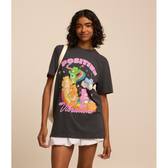 Imagem da oferta Camiseta Alongada em Algodão com Estampa Ursinhos Carinhosos Tam P