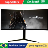 Imagem da oferta Monitor Gamer Ultrawide 34 Polegadas 165Hz 1ms Resolução WQHD Preto HDMI - Design Ergonômico
