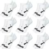 Imagem da oferta Kit 9 Pares Meias Puma Sapatilha Algodão Cano Baixo Meia Soquete Adulto
