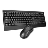Imagem da oferta Teclado e Mouse Rise Mode Office OF 02 USB ABNT2 Preto - RM-TM-02-FB