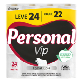 Imagem da oferta Papel Higiênico Vip Leve 24 E Pague 22 Personal