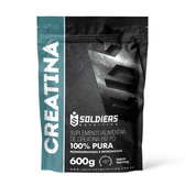 Imagem da oferta Creatina Monohidratada 600g - 100% Pura Importada - Soldiers Nutrition