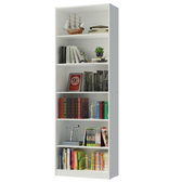 Imagem da oferta Estante Livreiro Madesa 6908 com 6 Nichos - Branco