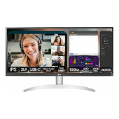 Imagem da oferta Monitor LG UltraWide - Tela IPS de 29" 21:9 USB-C 7Wx2 MaxxAudio sRGB 99% 100Hz - 29WQ600B