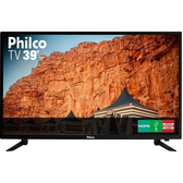 Imagem da oferta TV LED 39'' HD PTV39N87D Philco Receptor Digital Função Futebol - Não é SMART TV