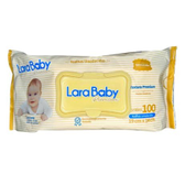 Imagem da oferta Lenço Umedecido Lara Baby Personalidade - 100 toalhas