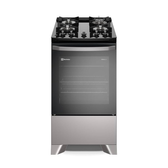 Imagem da oferta Fogão Electrolux 4 bocas Efficient com PerfectCook Prata FE4GS