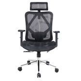 Imagem da oferta Cadeira de Escritório Dr Office Ergo Preta Mesh Altura Ajustável