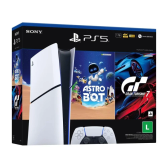Imagem da oferta PlayStation 5 Slim Edição Digital 1TB 1 Controle Branco Sony com 2 Jogos