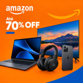 Imagem da oferta Ofertas Amazon: até 70% OFF em eletrônicos casa e muito mais!