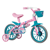 Imagem da oferta Bicicleta Infantil Nathor Charm Aro 12 - Rosa