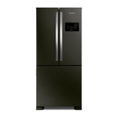 Imagem da oferta Geladeira Eclipse Collection Frost Free French Door Inverter A+++ 554 litros cor Black Inox - BRO85AE