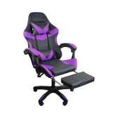 Imagem da oferta Cadeira Gamer Stillus Ergonômica Com Apoio Para Os Pés - Roxo