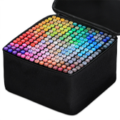 Imagem da oferta 80 Marcadores de Cor a Base de Álcool Touch Marky + Bolsa e Três Canetas