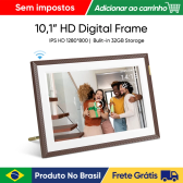 Imagem da oferta Quadro Digital Inteligente Arzopa Tela Touch 10,1" IPS HD