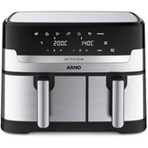 Imagem da oferta Fritadeira Sem Óleo Air Fryer Arno Dual 8,3L AFD2 Cestos Duplos Independentes Função SYNC Painel Digital Inox 1800W 22