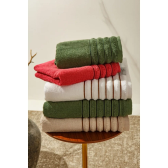 Imagem da oferta Jogo Toalhas De Banho C/ 4 Pçs Super Luxo Gigante Grossa