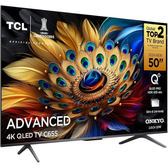 Imagem da oferta TCL QLED TV 50 C655 4K UHD GOOGLE TV DOLBY VISION ATMOS